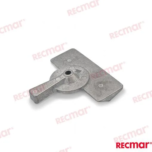 Anode Yamaha 9,9-15 cv (aluminium) Recmar - réf REC6G8-45251-01AL