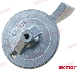 Anode yamaha trimtab 150-200hp (zn) Recmar – réf REC6J9-45371-01