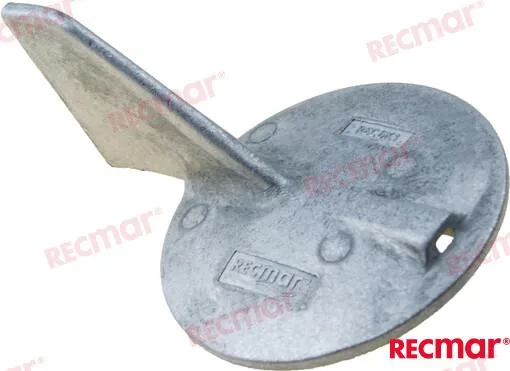 Anode Yamaha trimtab (aluminium) Recmar - réf REC6K1-45371-02AL
