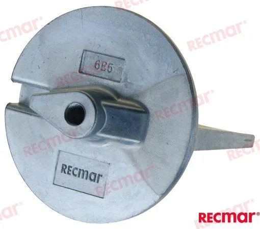 Anode Yamaha trimtab (zinc) Recmar pour Yamaha F100F, F115A, F115B - 6E5-45371-01
