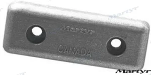 Anode zinc 83×30 mm. Martyr – réf CM656934