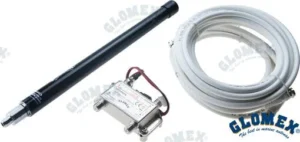 Antenne tv ra304tv+fm+dab alya 250mm noi Glomex – réf GLORA304TVBK