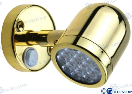Applique laiton poli Goldenship - réf GS10219