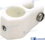 Attache nylon blanc 19 mm (2) Goldenship - réf GS72228