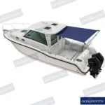 Auvent extensible 2,6x2x1,7m bleu Oceansouth - réf OCEMA0457B