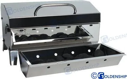 Barbecue charbon rectangulaire Camco - réf GS50172