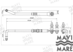 Barre de renvoi Mavi Mare – réf GS41081