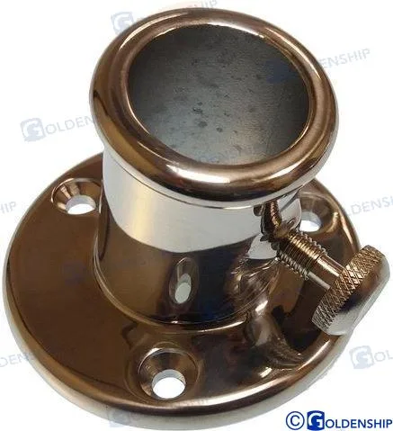 Base inox inclinee 25mm Goldenship - réf GS73312