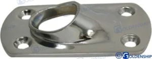 Base rectangulaire soldable 45° 1  » Goldenship – réf GS72457