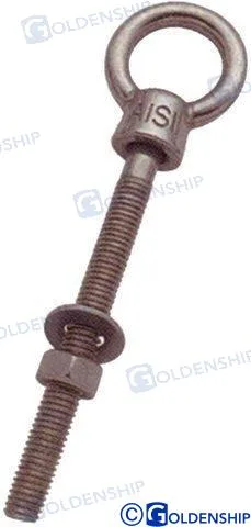 Boulon à œil 6 x 60mm x 25 Goldenship – réf GS72039B