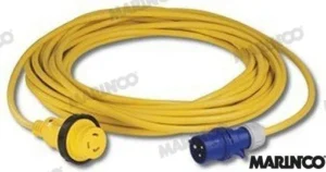 Câble 16a-220v 15m avec connecteurs Marinco – réf GS11341