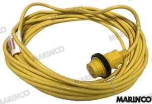 Câble 16a-220v 15m avec connecteurs Marinco – réf GS11396