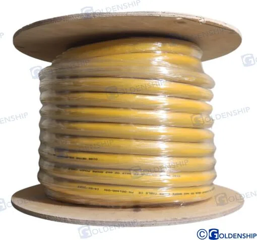Câble de quai 3 x 16 mm² jaune, couronne de 30 m - Goldenship réf. GS11353