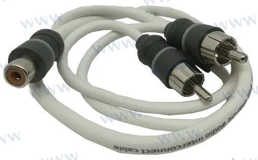 Câble audio en y JL Audio - réf JLM-XMD-WHTAICY-1F2M