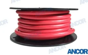 Câble batterie 0awg (53mm²) rouge 15m Ancor – réf AM116505
