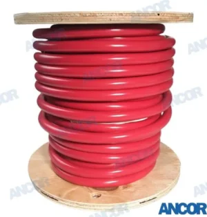 Câble batterie 0awg (53mm²) rouge (30 m) Ancor – réf AM116510