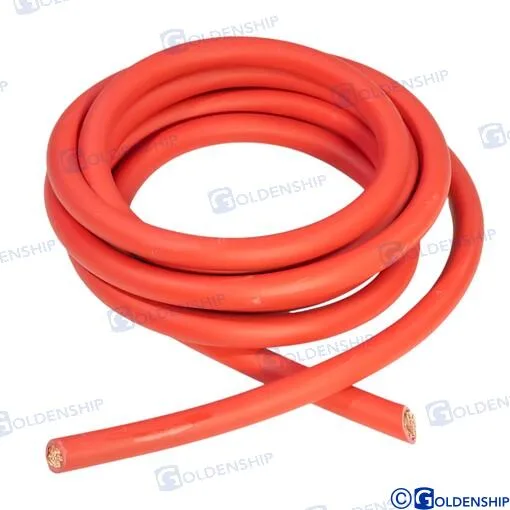 Câble de batterie souple 25 mm² rouge, 25 m - Sea Origin réf. SEA60001R25
