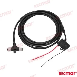 Câble d&rsquo;alimentation nmea 2000 (1m) Recmar – réf RECJSP07100