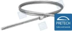 Câble de direction inox 24p 7,30m Pretech - réf PRE550024