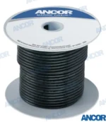 Câble électrique (0,8mm²) noir 152 m Ancor - réf AM100050