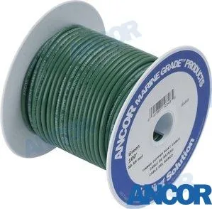 Câble électrique (0,8mm²) vert 152 m Ancor – réf AM100350