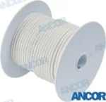 Câble électrique (1mm²) blanc - 7,5 m Ancor - réf AM182903