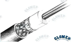 Câble rg213 c/u mil c17 fpe faible perte Glomex – réf GLORA118
