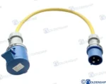 Câble socket port 16a Goldenship - réf GS11336