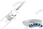 Câble tv rg6 faible perte 75 ohms 100m Glomex - réf GLOV9135