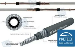 Câbles de Commande 3300 Pretech – réf PRE6300S44