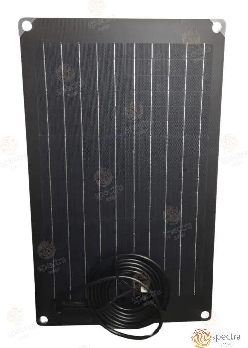 Panneau solaire semi-rigide Semiflex 30 W - Spectra réf. MARCA10453