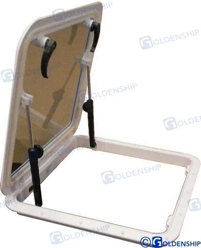 Capot de pont blanc 495 x 490 mm, découpe 428 x 435 mm - réf. GS31270