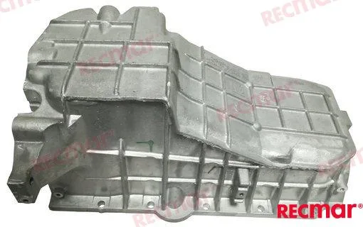 Carter d'huile alu V6 vortec Recmar - réf RM804912T01
