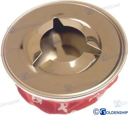 Cendrier rouge Goldenship - réf GS41451