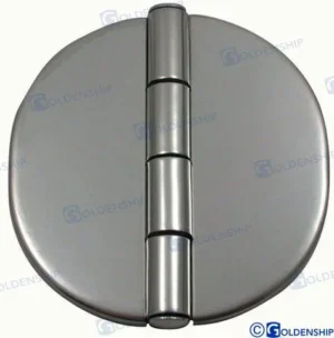 Charniere couverte inox 65x65mm Goldenship – réf GS72143
