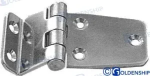 Charniere inox 38x67x2x20 (2) Goldenship – réf GS72117