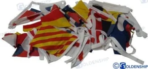 Code drapeaux internationaux 14×20 Goldenship – réf GS73443