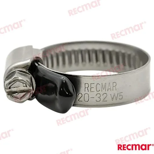 Collier inox 20-32 w5 (25) Recmar - réf REC38304-316