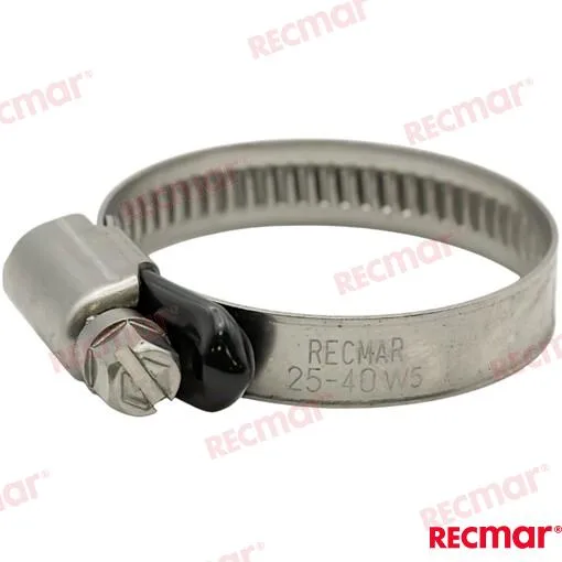 Collier inox 25-40 w5 (25) Recmar - réf REC38305-316