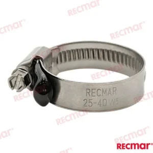 Collier inox 25-40 w5 (25) Recmar - réf REC38313-316