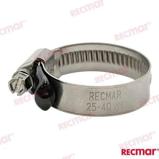 Collier inox 25-40 w5 (25) Recmar - réf REC38313-316
