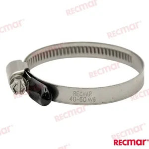 Collier inox 40-60 w5 (25) Recmar – réf REC38307-316