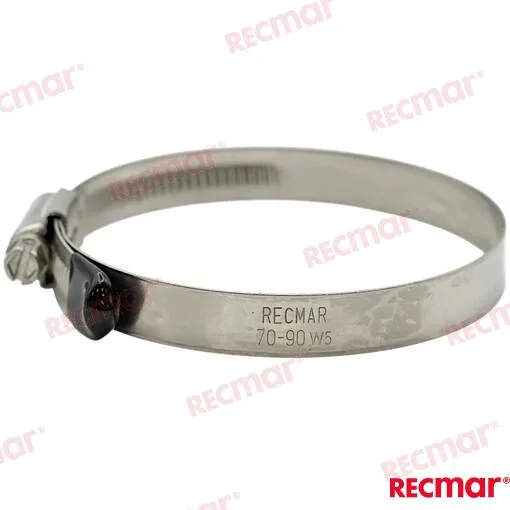 Collier inox 70-90 w5 (10) Recmar - réf REC38318-316