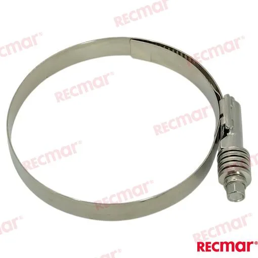 Collier inox w4 108-130 15,8mm Recmar - réf REC38357-CT
