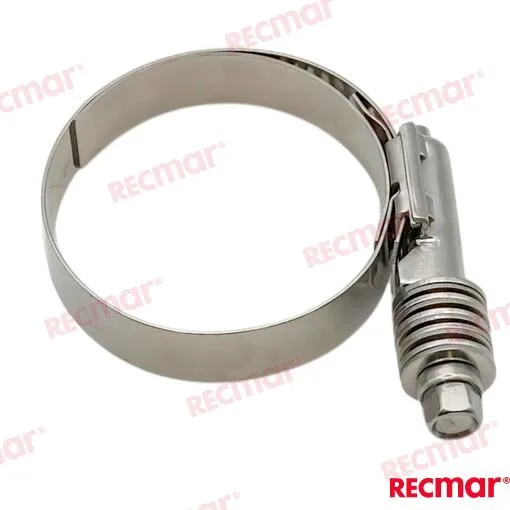 Collier inox w4 45-66 15,8mm Recmar - réf REC38352-CT