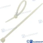 Collier nylon 533×7,6 blanc (100) Goldenship - réf GS38273