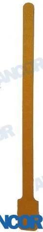 Collier velcro 20 cm jaune Ancor – réf AM353247