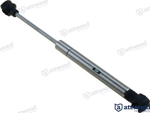 Vérin à gaz inox Attwood 13 kg (30 lb) - ATTSS10-30-5