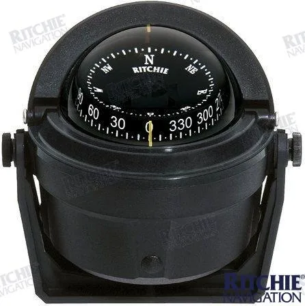 Compas sur étrier Voyager B-81, rose 76 mm, noir - Ritchie réf. RITB-81