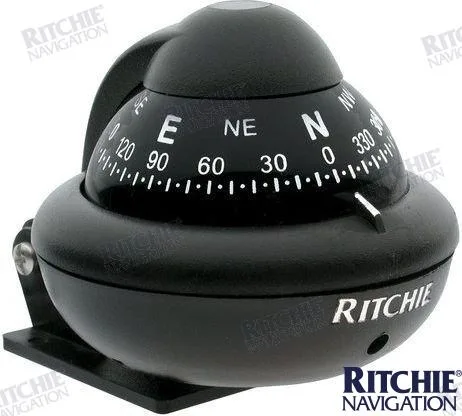 Compas sur étrier RitchieSport X-10, rose 2 pouces, noir - Ritchie réf. RITX-10